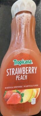 Strawberry Peach Paradise Drink