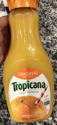 Tropicana Orange Juice - Original No Pulp