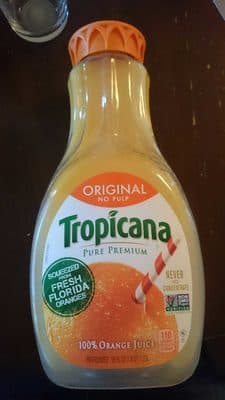 100% Pure Florida Original Orange No Pulp Juice