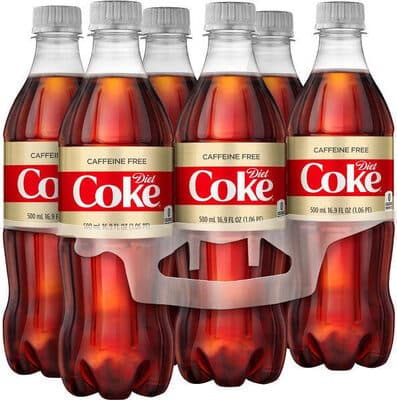 Diet Coke Caffeine-Free Bottles