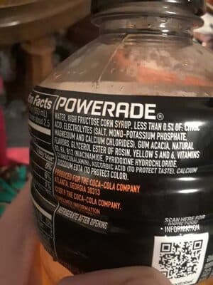 Powerade Xion4 Sports Drink With Vitamins B3, B6 & B12, Orange
