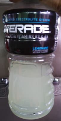 Powerade, Sports Drink With Vitamins B3 & B6, Lemonade