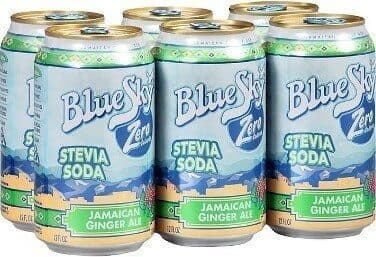 Blue Sky Zero Ginger Ale