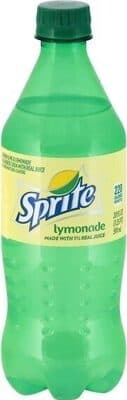 Lemon Lime and Lemonade Soda