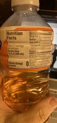 Powerade Zero Orange