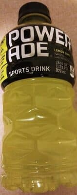 Power Ade lemon lime