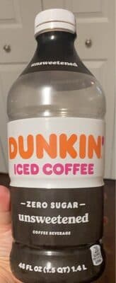 Unsweetened Iced Coffee Beverage