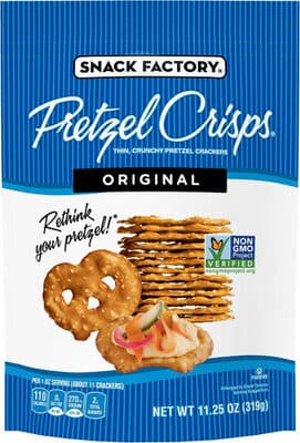 Thin, Crunchy Pretzel Crackers
