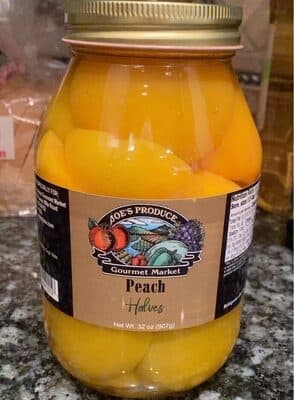 Old Fashioned Peach Halves