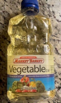 Market basket vegetable oil