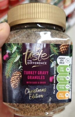 Turkey gravy granules