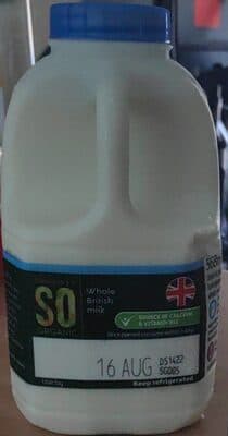 Whole British Milk