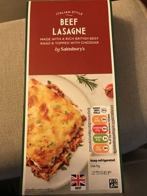 Beef Lasagna