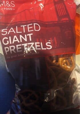 Salted Giant Pretzel