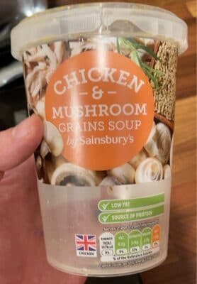 Chicken & Mushroom Grains Soup