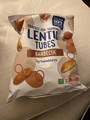 Lentil Tubes (Barbecue)