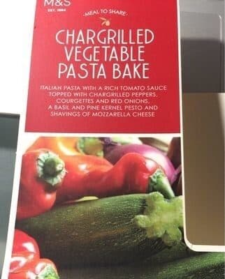 Chargrilled vegetable pasta bake