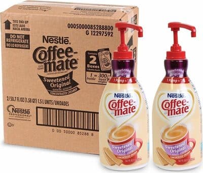 Sweetened Original Concentrated Coffee Creamer