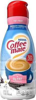 French Vanilla Flavor Coffee Creamer