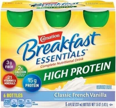 Classic French Vanilla Flavor High Protein Nutritional Drink