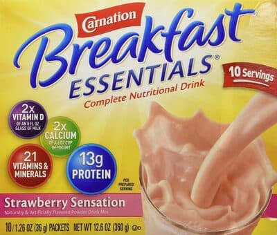 Strawberry Sensation Flavored Complete Nutritional Drink