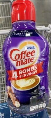 Italian Sweet Creme Flavor Coffee Creamer