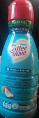 Coconut Creme Flavor Sugar Free Coffee Creamer