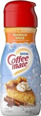 Pumpkin Spice Flavor Coffee Creamer