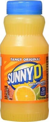 Tangy original orange flavored citrus punch