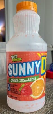 100% Vitamin C Citrus Punch, Orange Strawberry