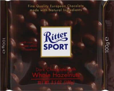 Dark Chocolate With Whole Hazelnuts