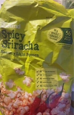 Spicy Sriracha Heavenly Light Popcorn