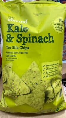 Kale & Spinach Tortilla Chips