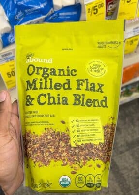 Organic Milled Flax & Chia Blend