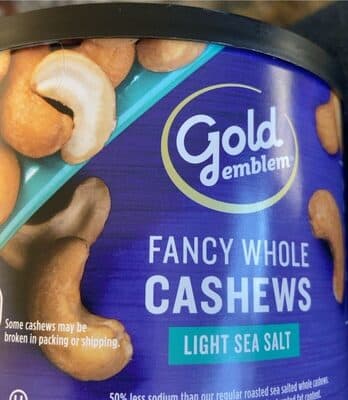 Fancy Whole Cashews