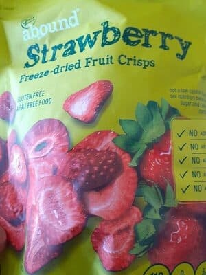 Strawberry Freeze-Dried Fruit Crisps