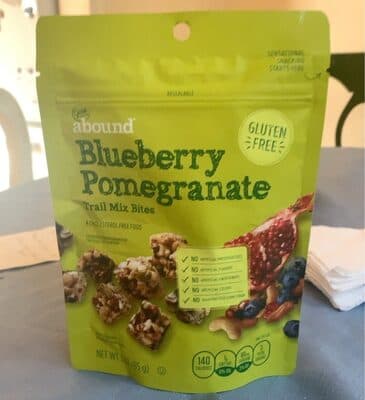 Blueberry Pomegranate Trail Mix Bites