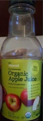Unsweetened Apple Organic 100% Juice From Concentrate