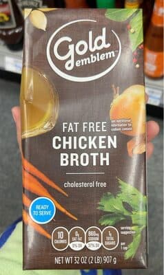 Fat Free Chicken Broth