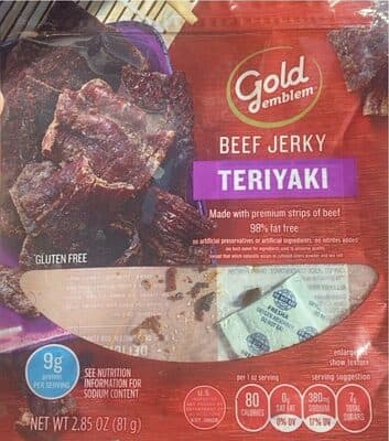 Beef Jerky Teriyaki