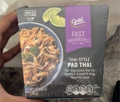 Thai-Style Gluten Free Rice Noodles in a Sweet & Tangy Tamarind Sauce Pad Thai
