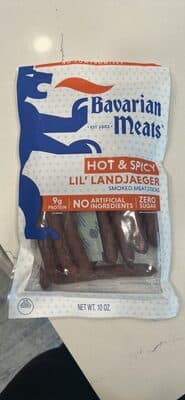 Hot & Spicy Hardwood Smoked Lil' Landjaeger