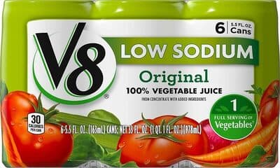 Low Sodium 100% Vegetable Juice, Original