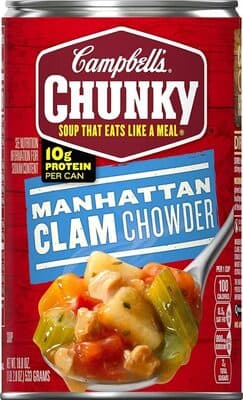 Chunky Manhattan Clam Chowder - Easy Open