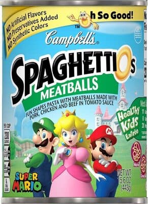 Campbell's SpaghettiOs Meatballs in Tomato Sauce