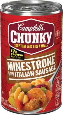 MINESTRONE WITH ITALIAN SAUSAGE SOUP