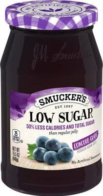 Concord Grape Reduced Sugar Jelly