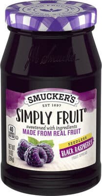 Seedless Black Raspberry Spreadable Fruit