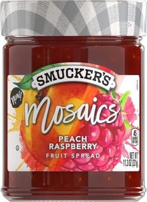 Peach Raspberry Fruit Spread