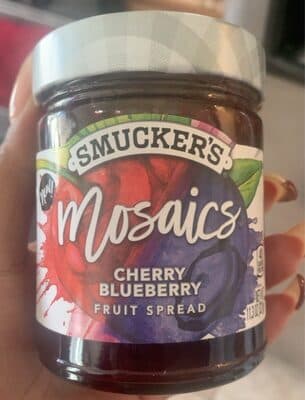 Cherry Blueberry Fruit Spread